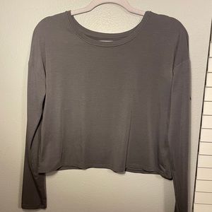 Gray Athleta long sleeve